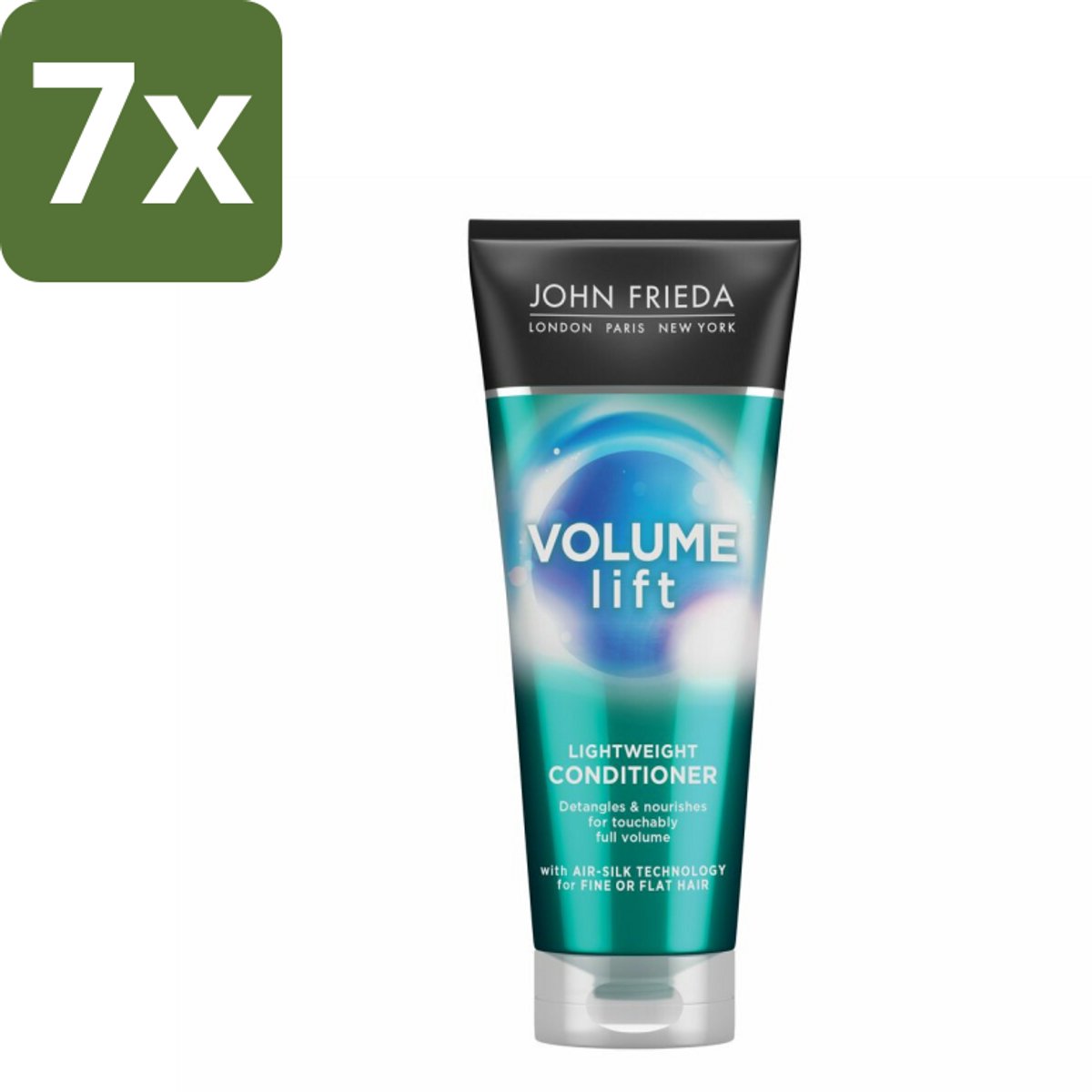 John Frieda – Conditioner – Luxurious Volume 7 Day – Versterkend – 250 ml - Bulkverpakking - 7 stuks