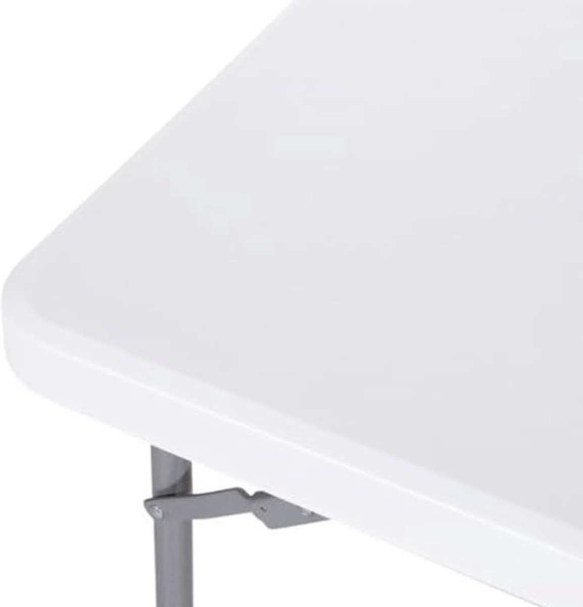 Inklapbare vierkante tafel 86 x 86 cm - HDPE kunststof