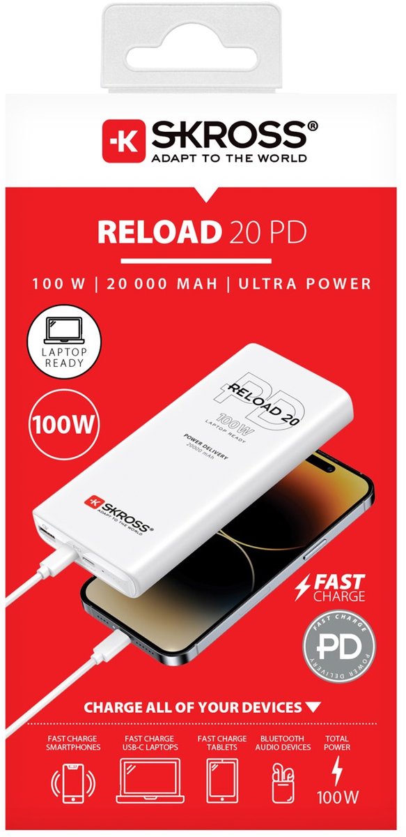 Powerbank Reload - 20 PD - 100 W