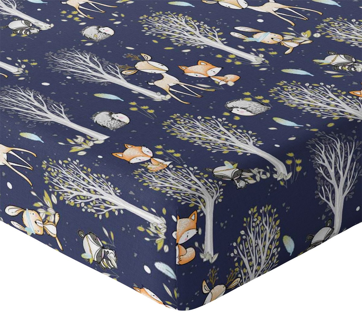 Hoeslaken 90x40cm met elastiek, 100% katoen, dikke stof