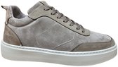 Rehab Oliver Mid Suede 4700 Taupe Hoge Sneakers Taupe Suede Heren - Taupe - 43