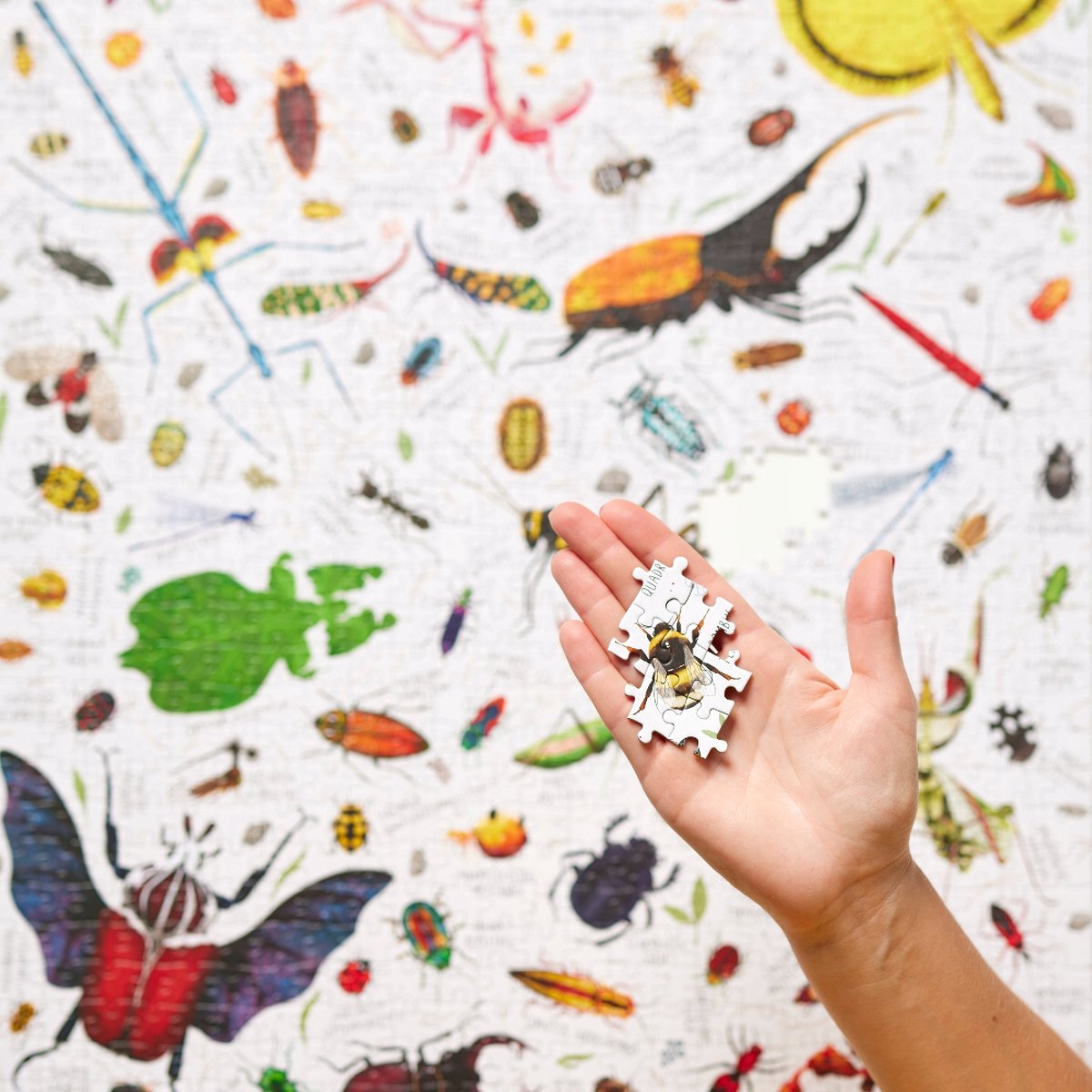 Insecten Puzzel 1000 Stukjes - Educatieve Legpuzzel voor Ontspanning