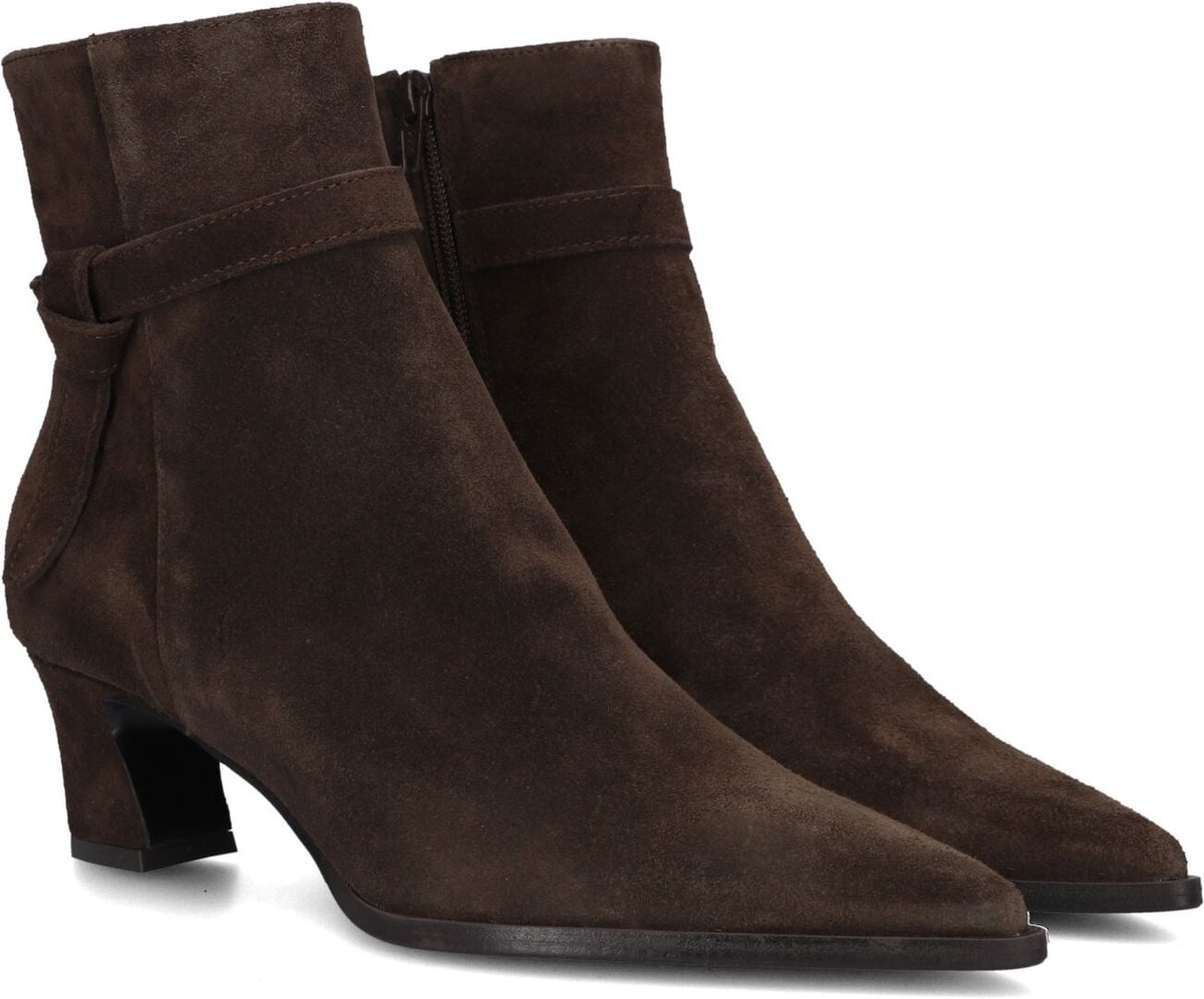 LINA LOCCHI Ax 122 Enkellaarsjes - Enkelboots met rits - Dames - Bruin - Maat 40