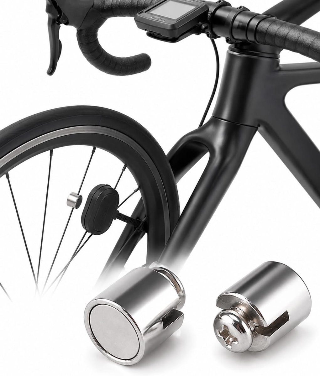 Magnetische Spoke Sensor voor E-Bike, Sportfiets en Mountainbike voor Snelheidsmeting en Precisie