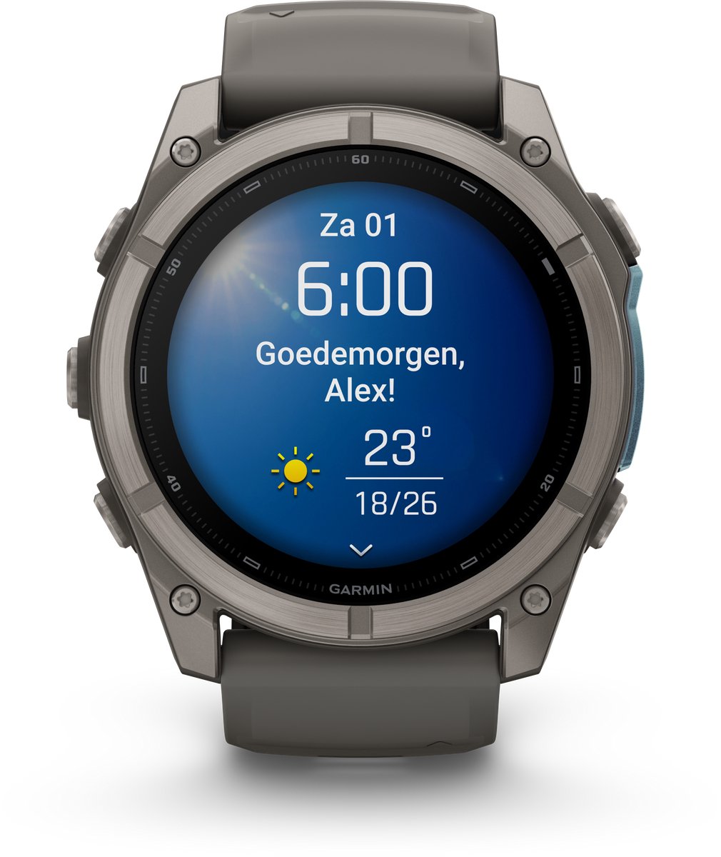 Garmin fēnix 9 - Multisport GPS Smartwatch - 51 mm thumbnail 6