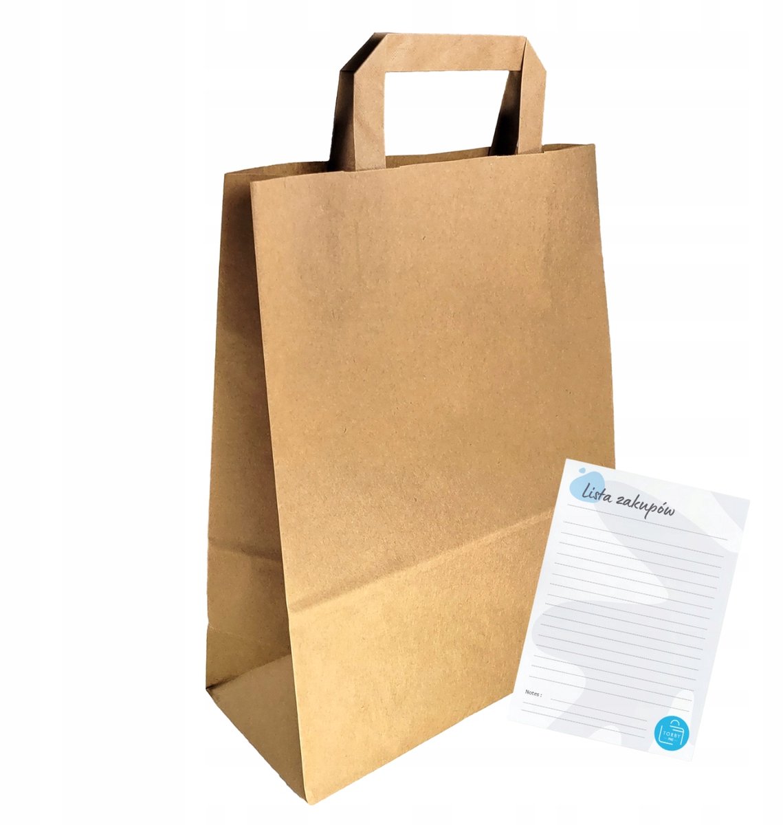 Bruine papierlades 25x11x32cm - 100 stuks
