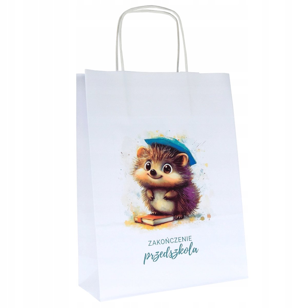 Papieren Cadeautas Afscheid Kleuterschool - 24x10x32cm