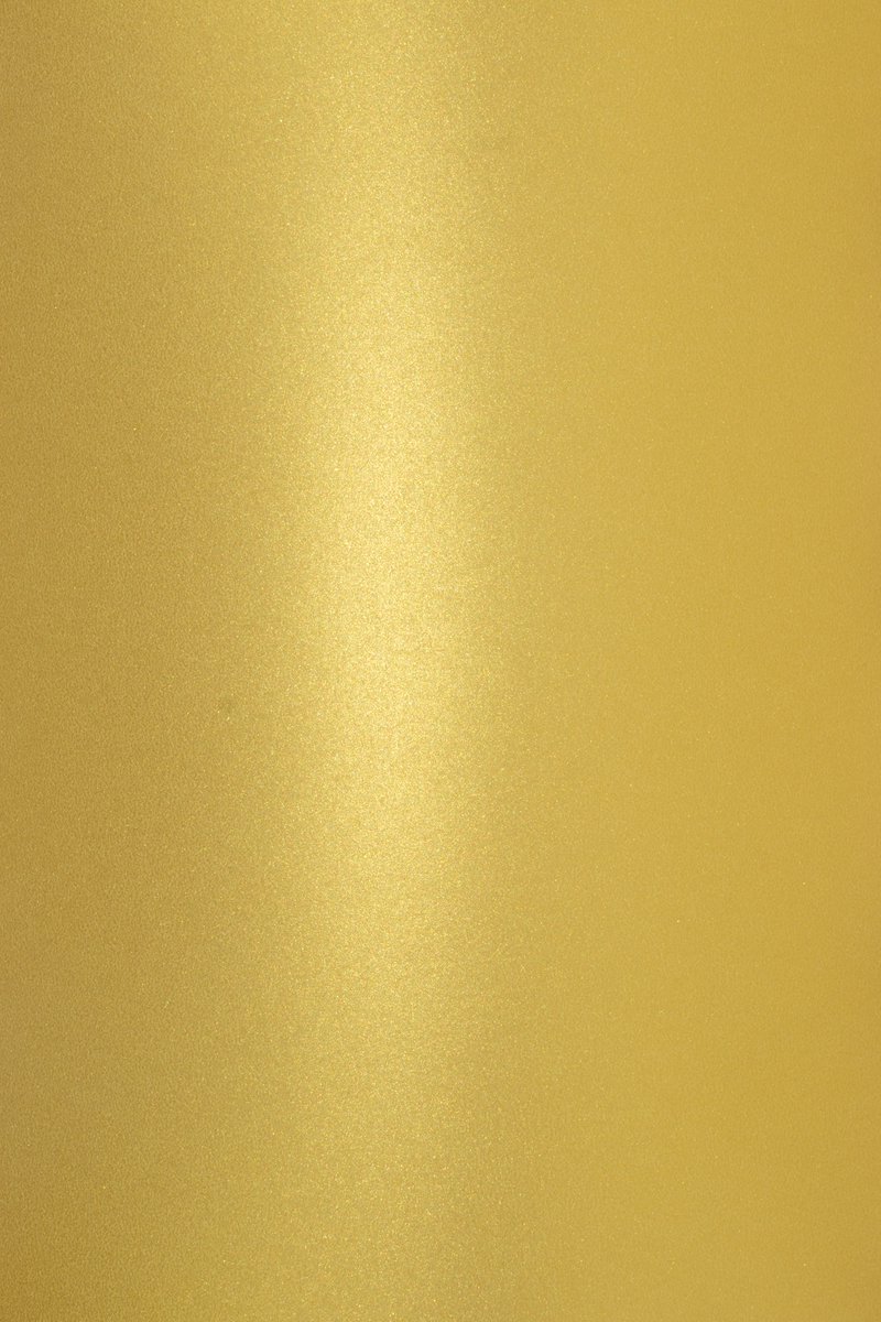 Netuno - goud metallic papier - A5 - 14,8 x 21 cm - 10 vellen - 250 gram - Aster Metallic Cherish