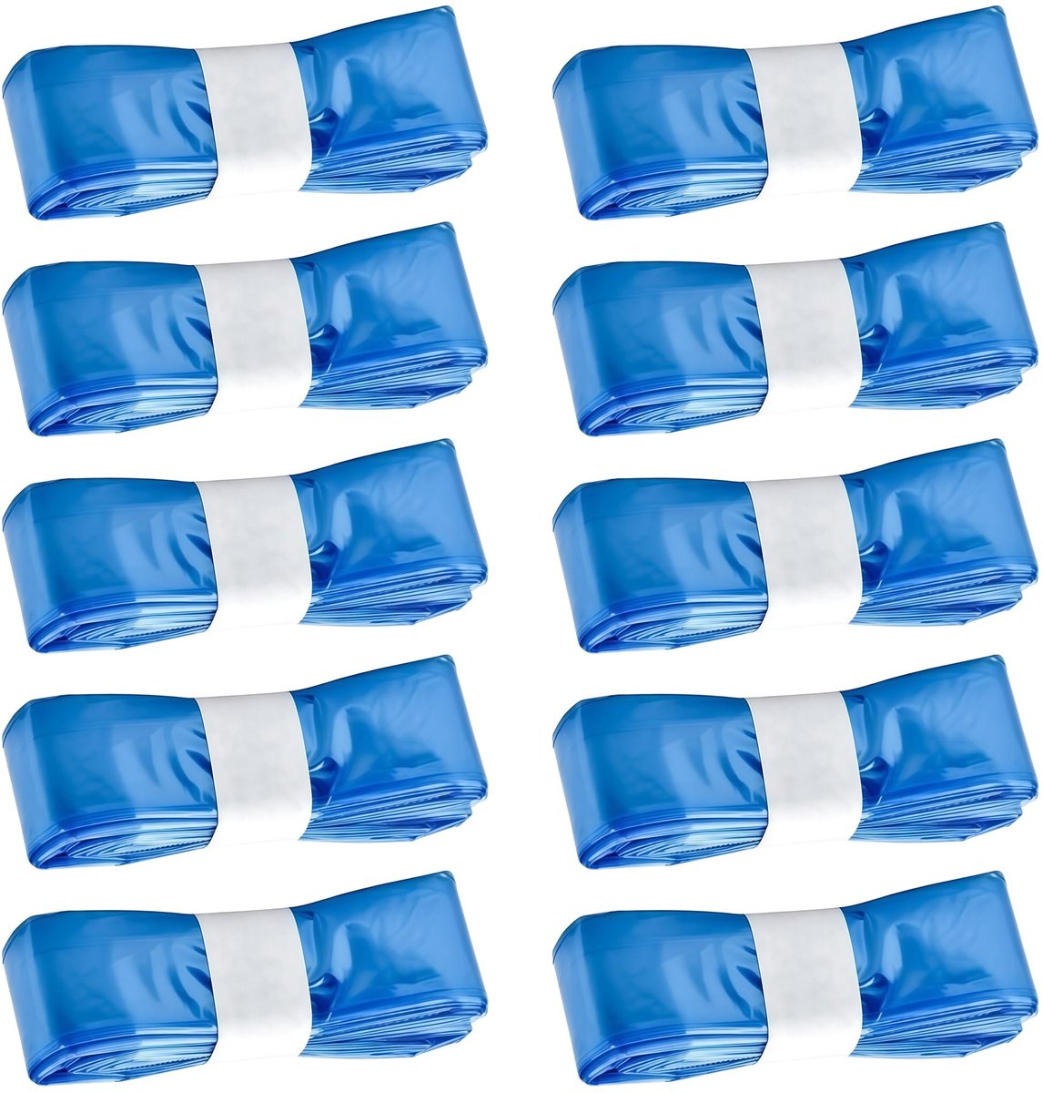 Solidchoice - 10 Stuks Luieremmer Navulcassettes PE Geurdicht