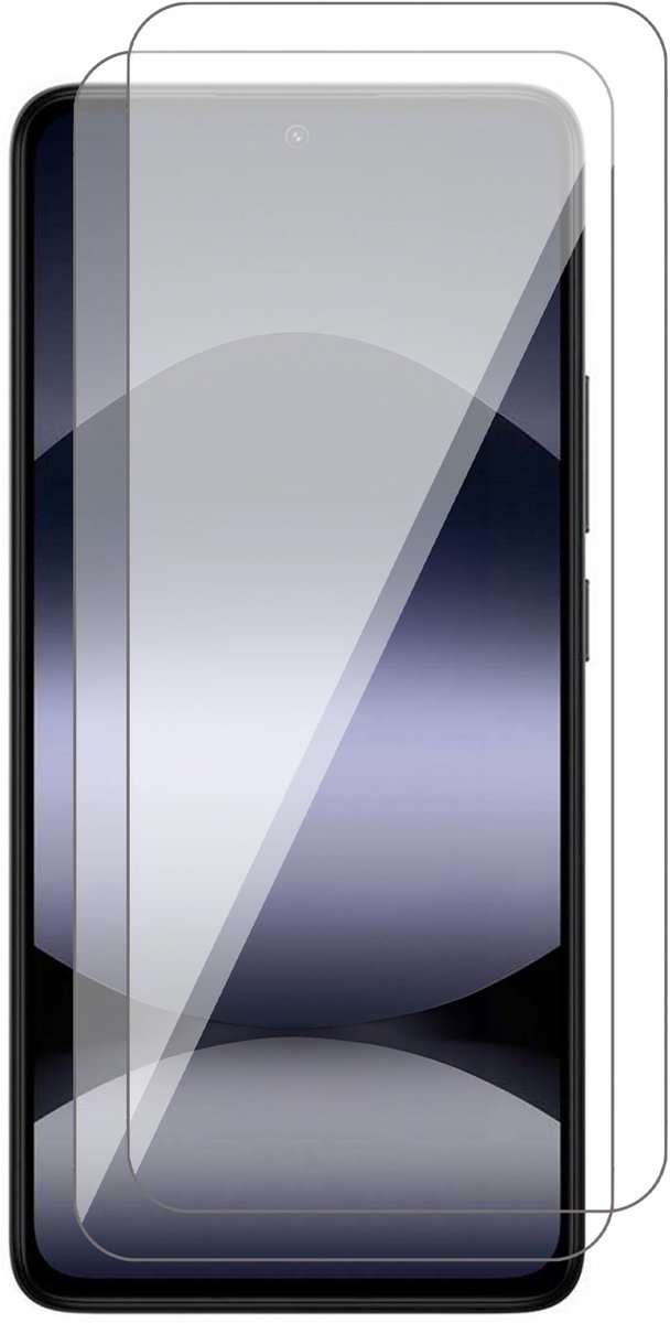 Screenprotector geschikt voor Xiaomi Redmi Note 14 Pro 4G/5G / Note 14 Pro Plus – 2 Stuks – UltraClear Gehard Glas – Case Friendly – 9H Krasbestendig
