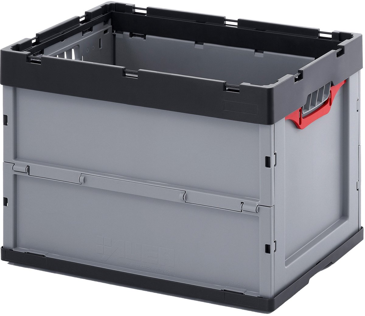 Elzusha - Set van 5 Vouwdozen - Zonder Deksel - 60x40x42 cm - 87 Liter