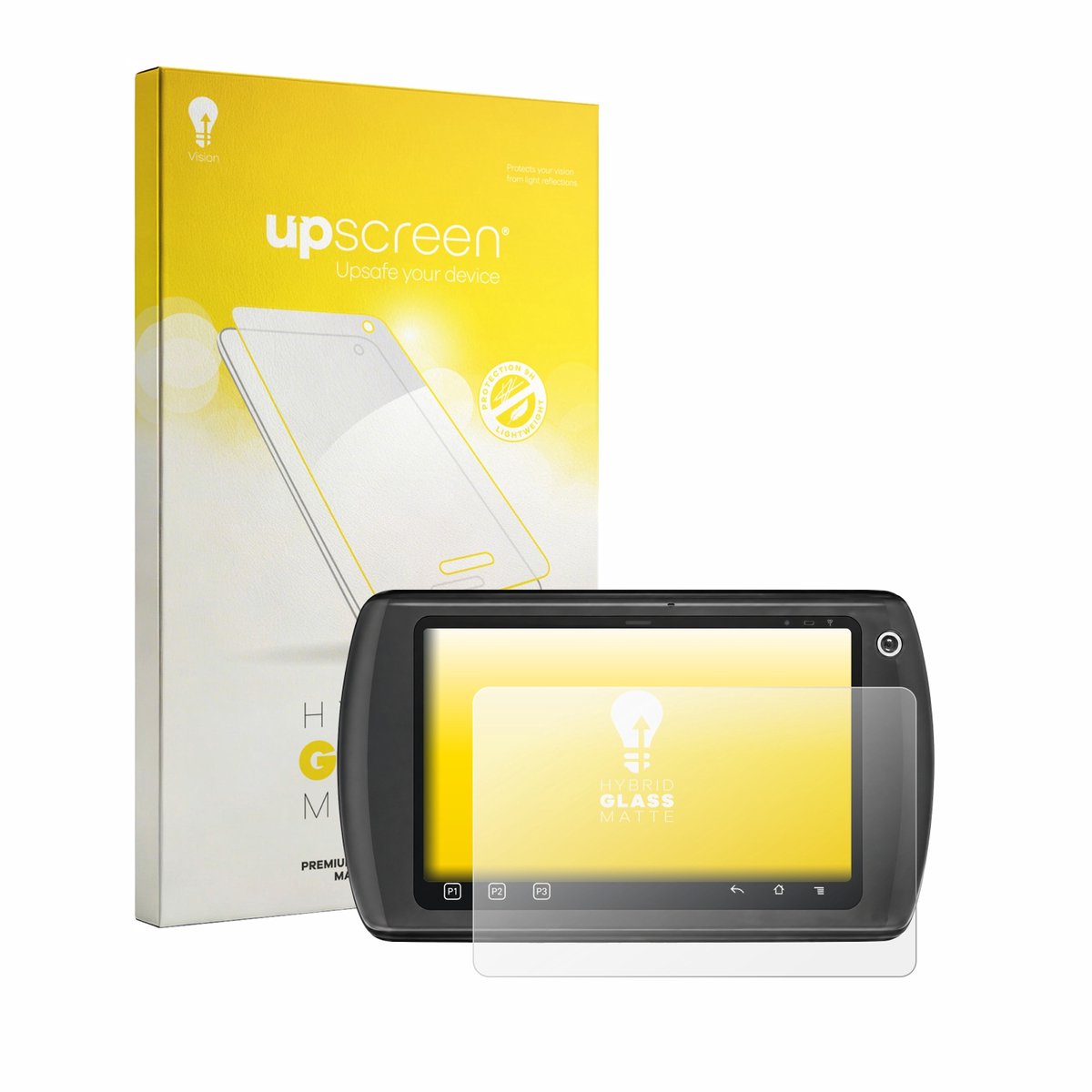 upscreen - Screenprotector voor Zebra ET1 - Folie Beschermfolie Beschermglas matte