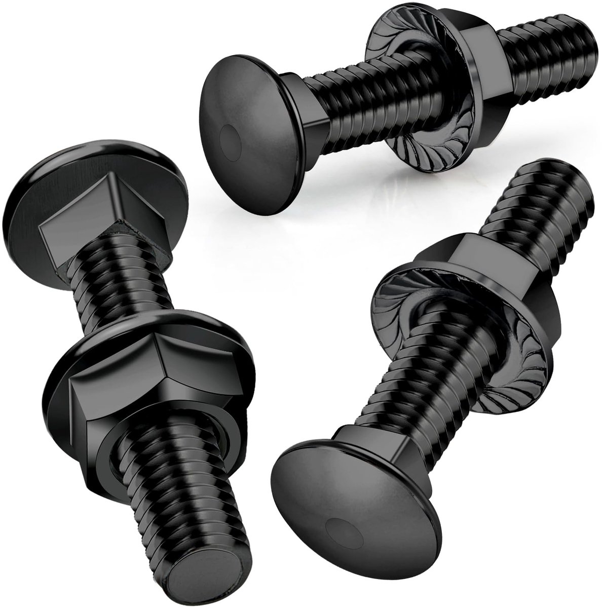 Elzusha - Set van 25 Slotbouten M8×60 met Moeren RVS A2