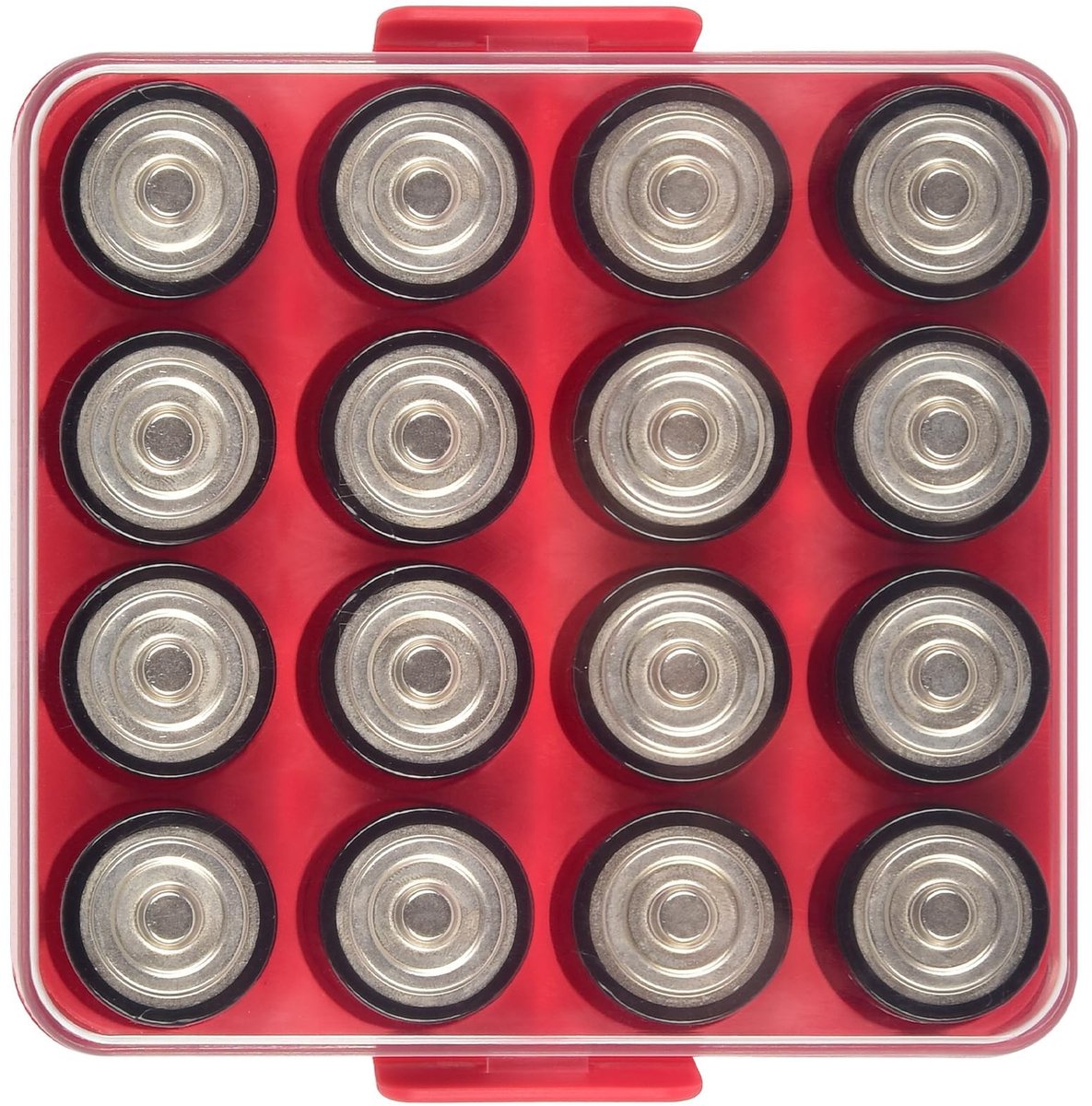 Elzusha - Batterij Organizer voor 16 C Batterijen