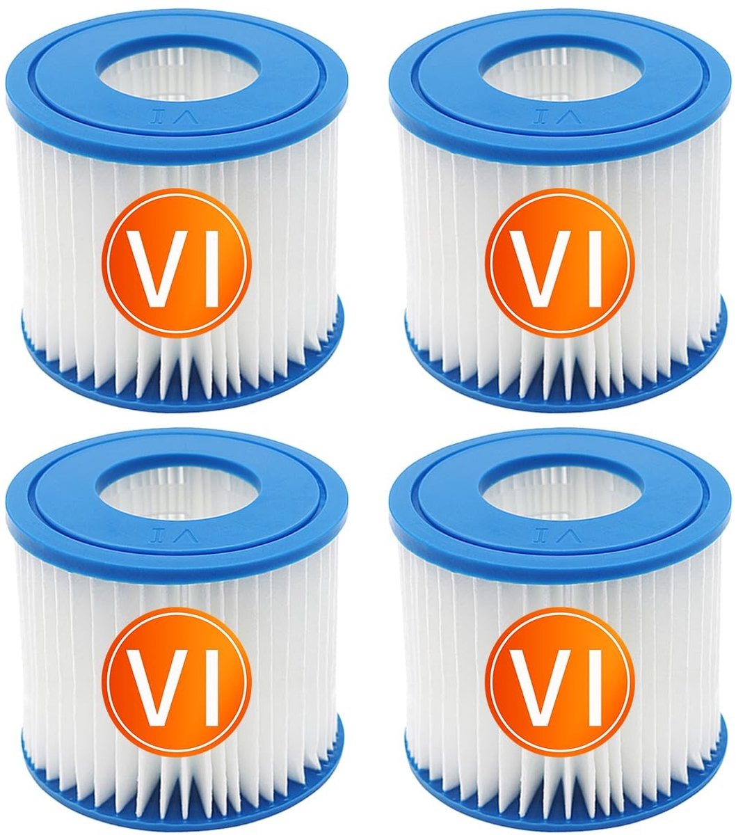 Solidchoice - 4 Stuks Hot Tub Filter Cartridges voor Lay-Z-Spa
