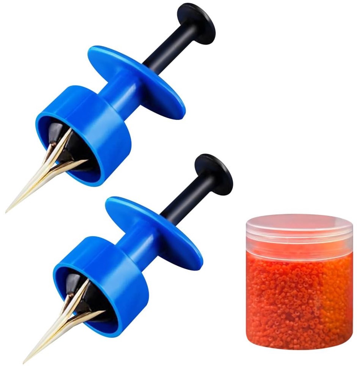 Solidchoice - Pellet Bait Bands 2 Stuks met Rubber Ringen voor Vissen