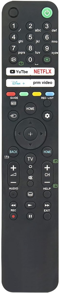 Solidchoice - Vervangende Universele Afstandsbediening voor Sony Smart TV