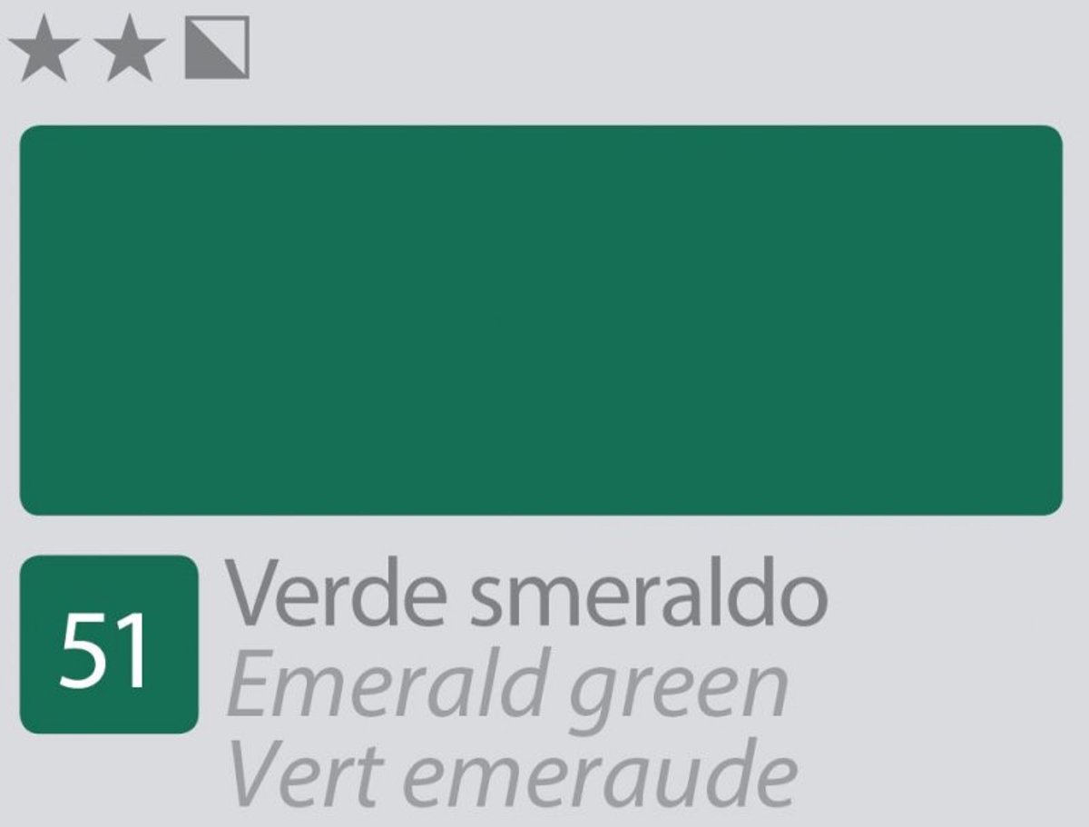 Divolo Accademia Olieverf 20 ml. - Smaragdgroen