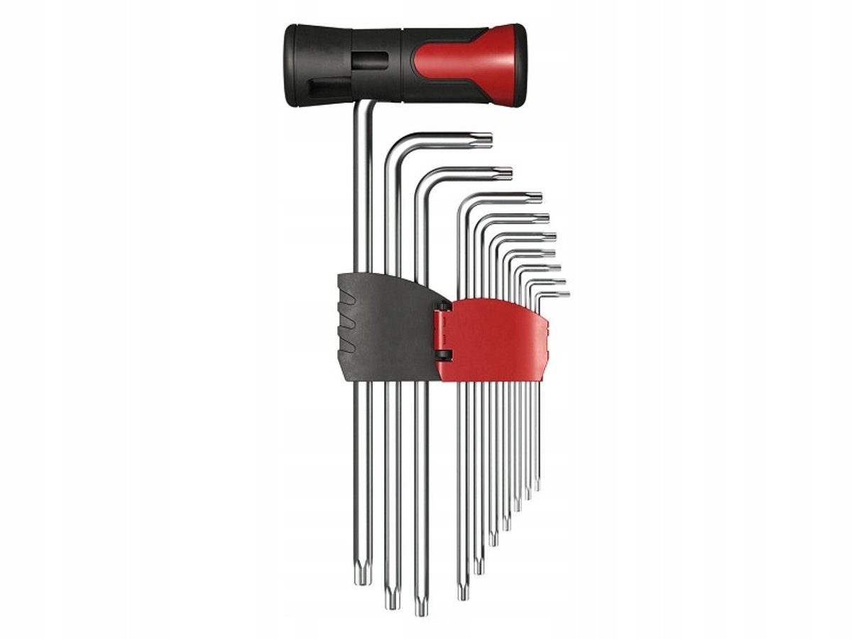 Set Torx Inbussleutels T9-T50, 11 Delen, Merkloos