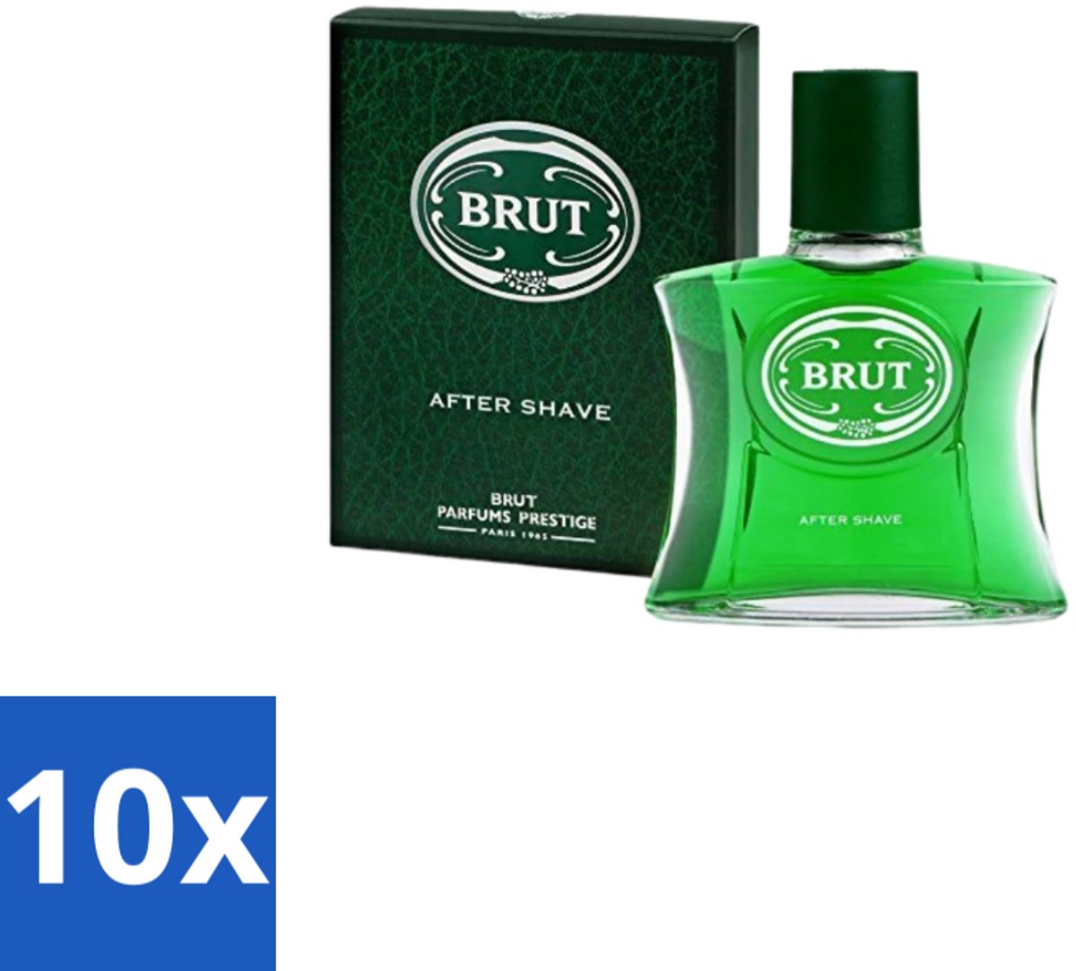 10 x Brut for Men – Aftershave Lotion – 100 ml - Aftershave - Herenverzorging - Klassieke Geur - Scheren - Huid Verzorging