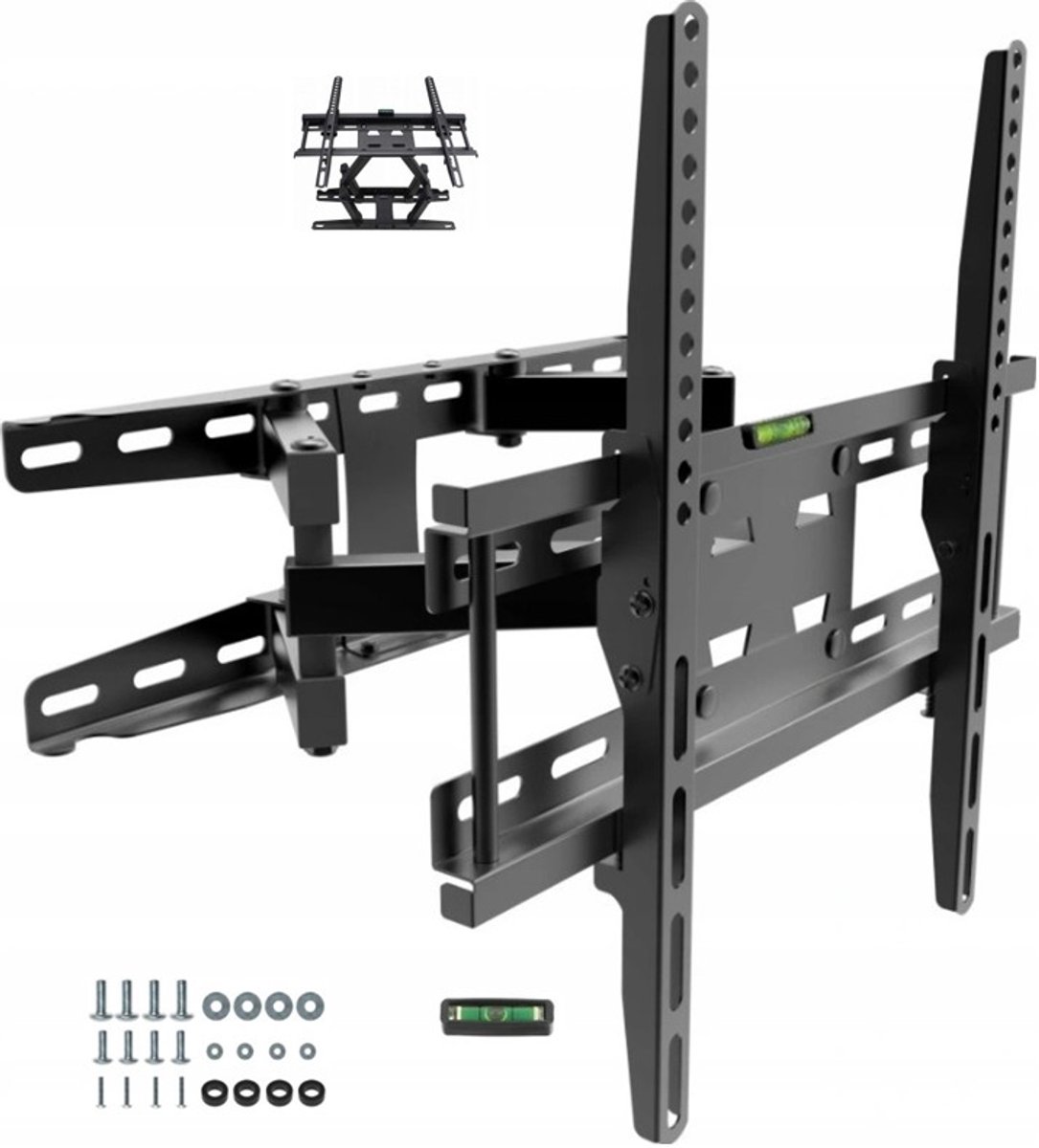 Draaibare TV Muurbeugel voor 43-inch Televisies - Robuust & Verstelbaar