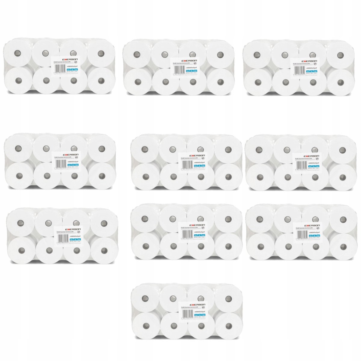 Emerson Thermische Kassabonnen 80/60mm - 8 Stuks