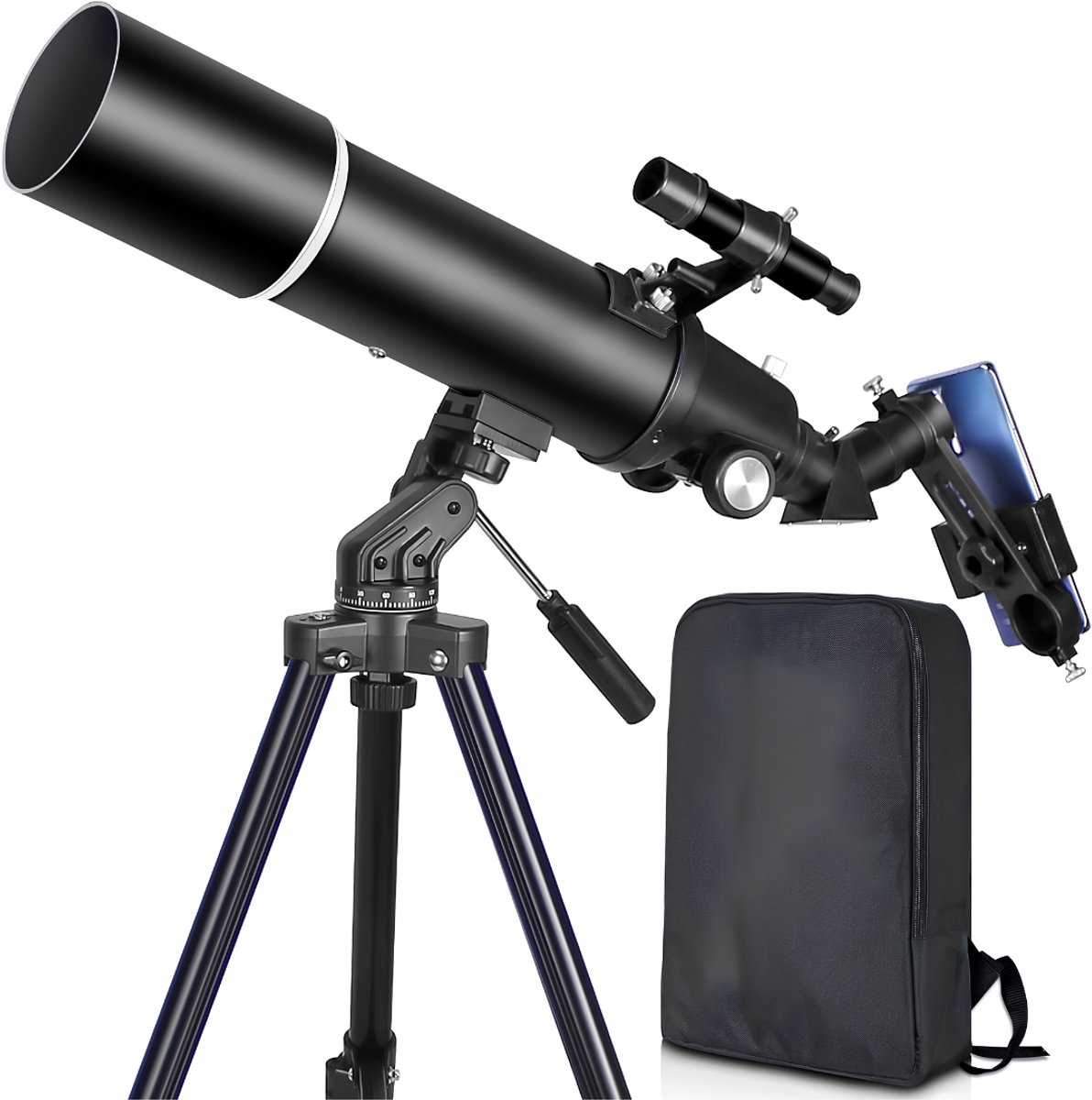 Ploutos® Telescoop - Sterrenkijker Telescoop - Sterrenkijker - Zwart - 40cm x 20cm x 12cm