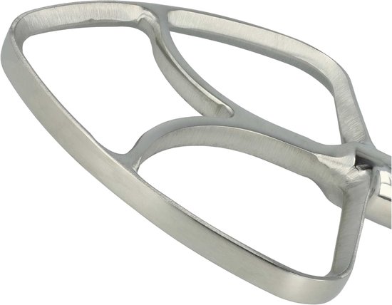 Mixer Opzetstuk - Roeraccessoire Keukenmachine - Zwaar Deeg Mengen - Gelijkmatig Roeren - 13.7 cm Breed - Zilver — afbeelding 4