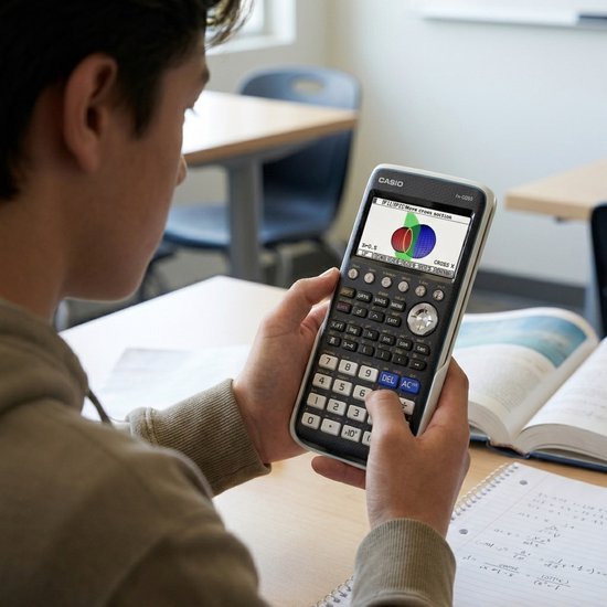Casio fx-CG50 - Grafische rekenmachine - LCD kleurenscherm - Voorzien van Nederlandse examenstand