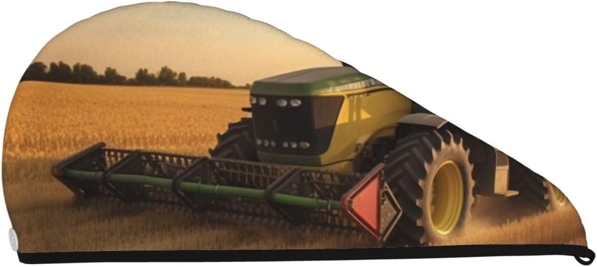 Haar Drogen Cap - Haar Tulband - Zacht Haar - Super Absorberend - 64x26 cm - Zwart