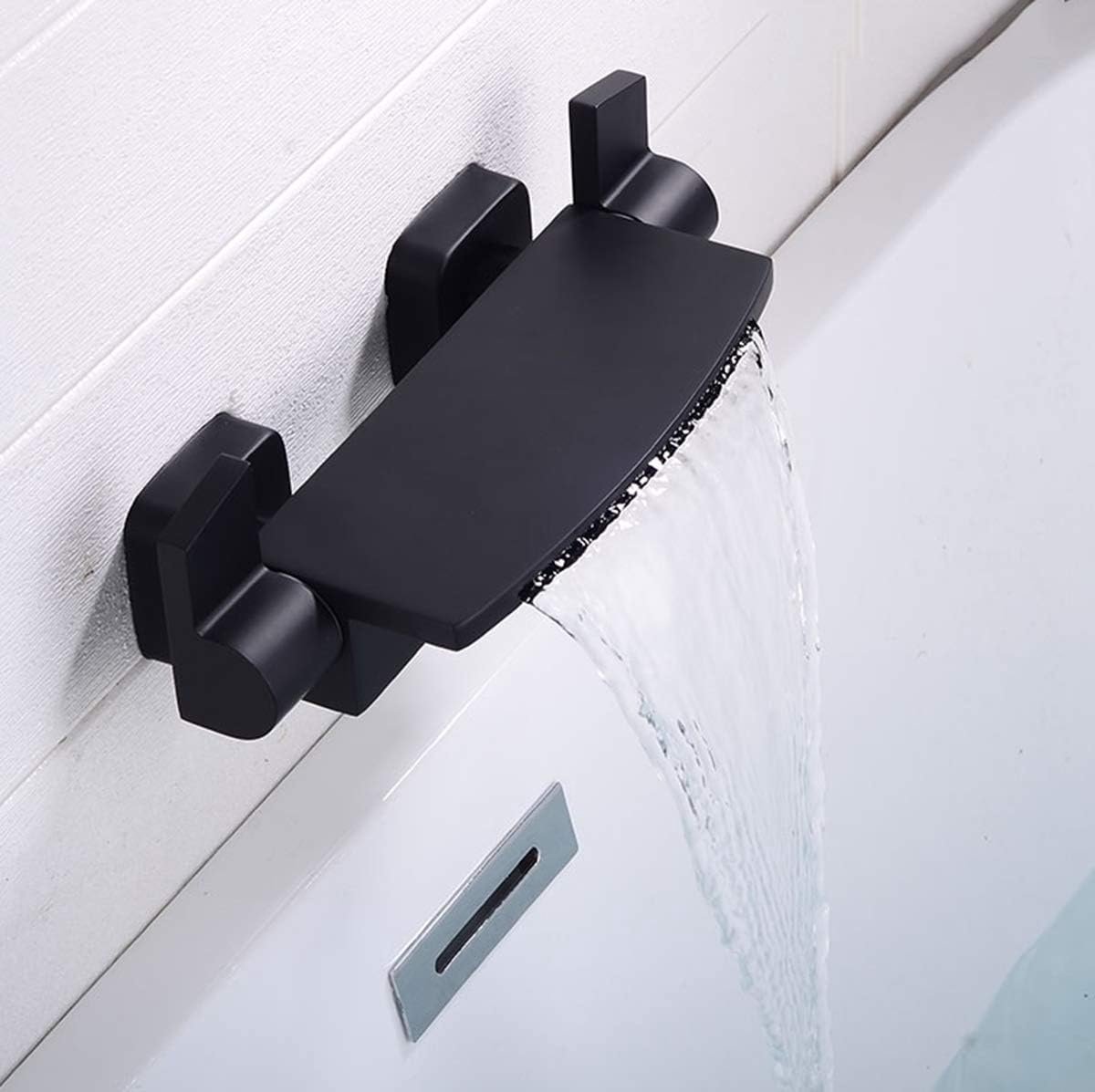Keukenmengkraan Wandmontage - Badkraan Waterval - Hygiënisch Werken - Met Handdouche - Nie