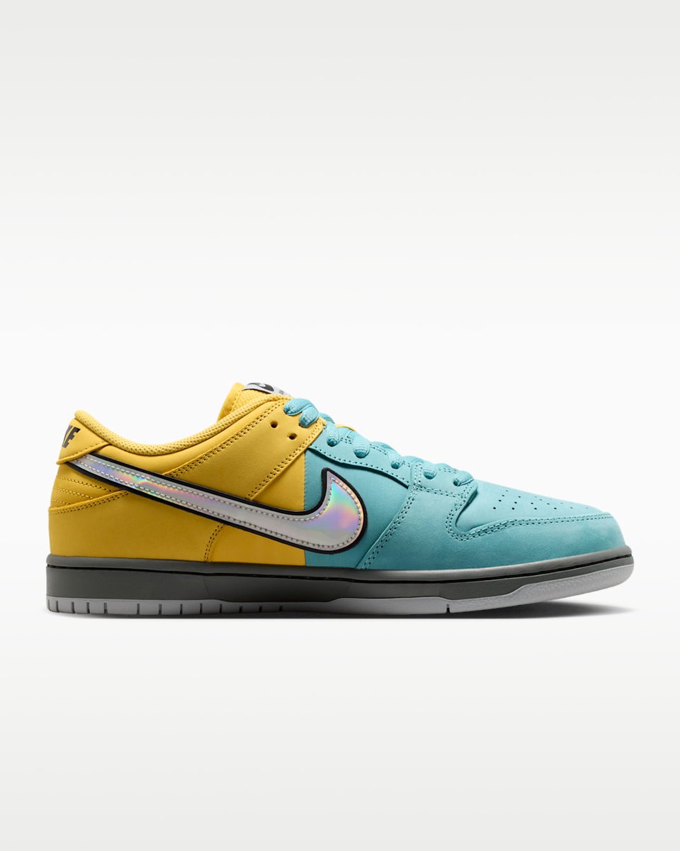 Nike SB Dunk Low Pro Sneakers – Lightening/Wolf Skateboarding Lifestyle Grijs