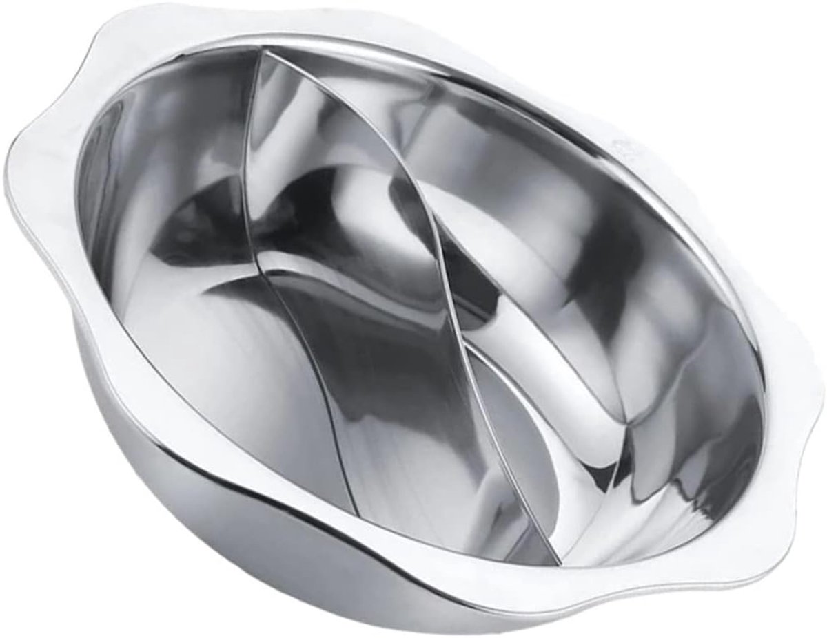 Kookpan Dubbele Smaak - Hete Pan - Gezellig Tafelen - Gelijkmatige Warmte - 34x34CM - Zilver