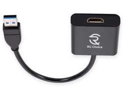 USB 2.0 naar HDMI Adapter Kabel - Full HD 60Hz - USB Male naar HDMI Female