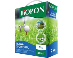 Biopon Serie - Sportgras 2kg - Geschikt voor Intensief Gebruik - Robuuste Grasmat