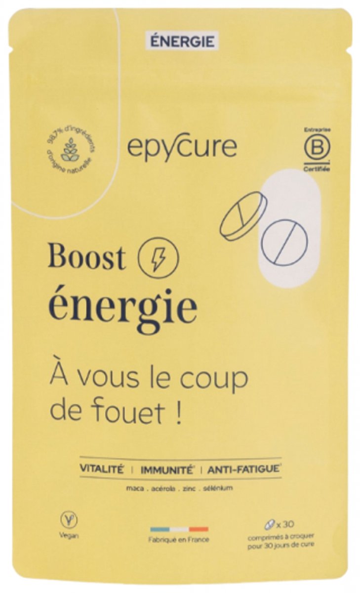 Epycure Boost Energy 30 Kauwtabletten