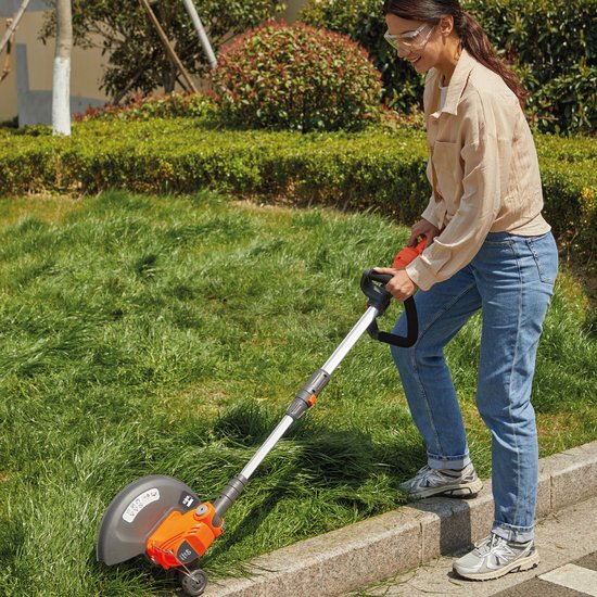 H-Ster Accu Grastrimmer Johan - Inclusief 4Ah Accu en snellader– Draadloze Kantentrimmer - Krachtige Tuintrimmer van H-Ster — afbeelding 5
