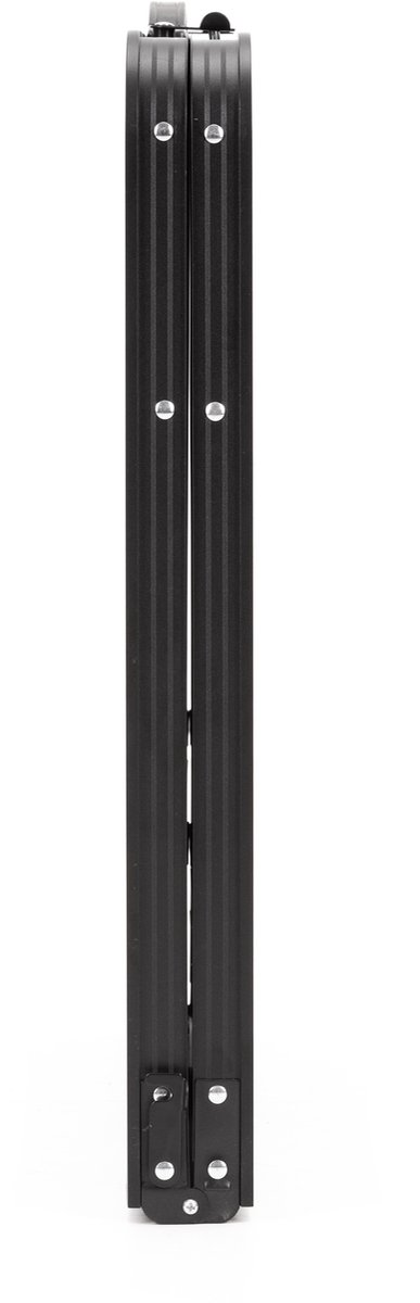 Springos Campingtafel - Vouwtafel - Inklapbaar - Opvouwbaar - 120 x 60 x 55 cm - Zwart/Grijs van Springos — afbeelding 2