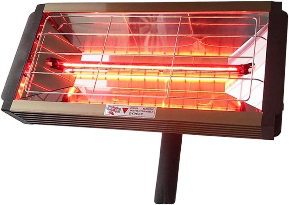 Infrarood Verfverwijderaar - Verwarmingslamp Drooglamp - Autolak Drogen - Kortegolf Infraroodtechnologie - 45 x 29 x 16 cm - 1