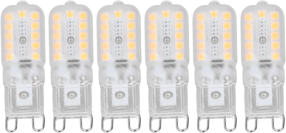 G9 LED Lampen - Gloeilampen Spots - Huis Verlichten - Snelle Warmteafvoer - 5W - Warm Wit