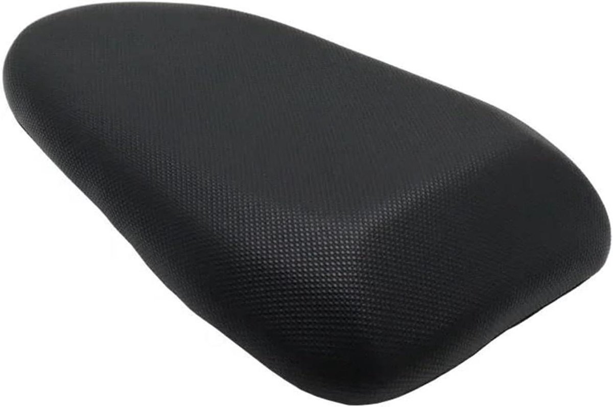 Motorcycle Seat Cushion - Passagierszadel Comfort - Motorrijden Comfort - Ventilerend Ontwerp - 1 Stuk - Zwart
