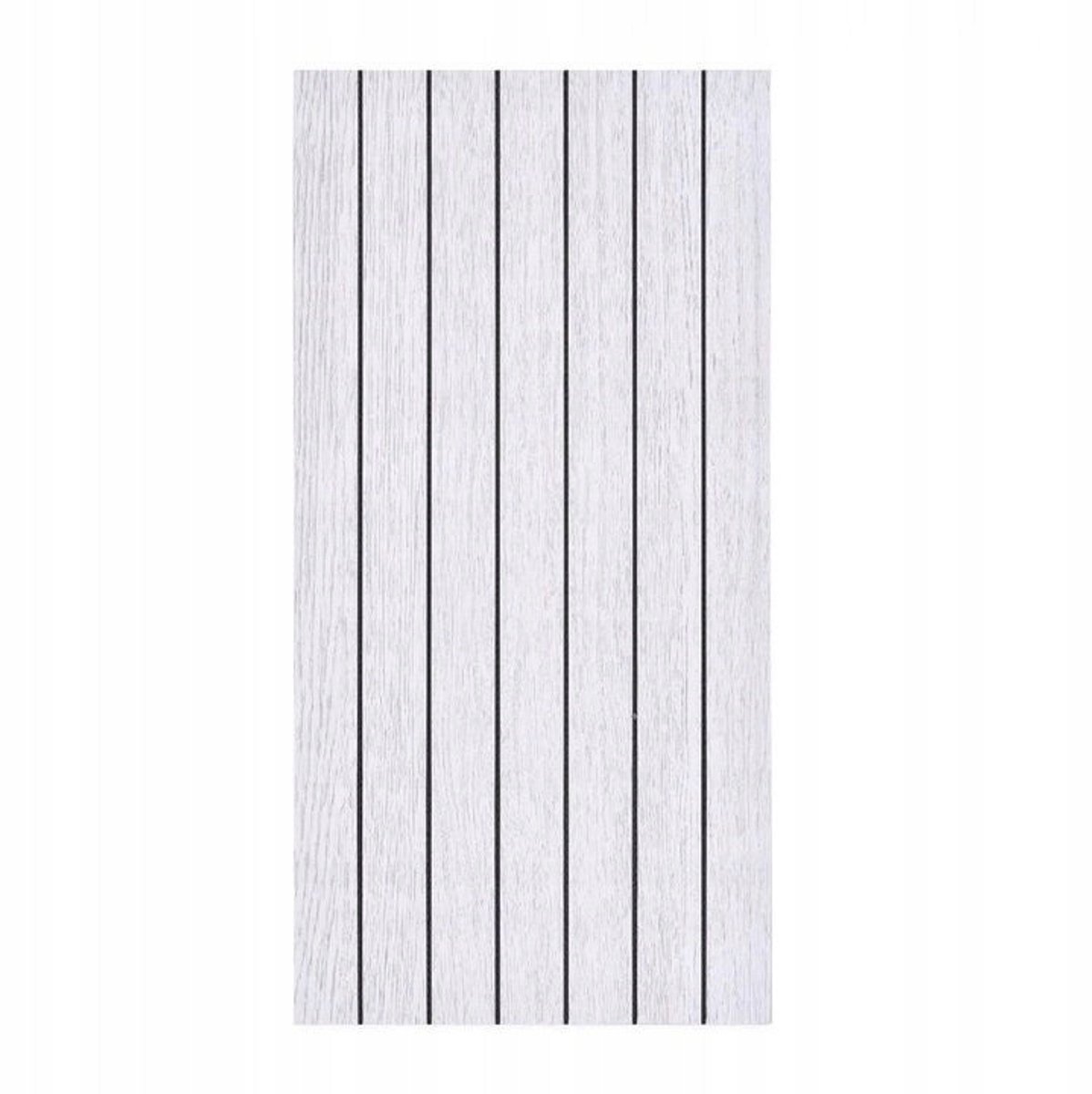 DMS - Wandpaneel Decoratief - Lichte Grijze Lamel - Zelfklevend - 280x60 cm