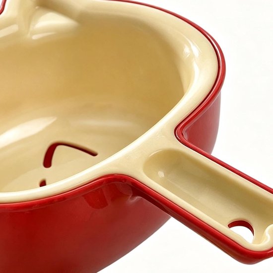 Keuken Zeef Vergiet - Afvoer Mand - Fruit Wassen - Leuke Kat Vorm - 20 x 15 x 8 cm — afbeelding 2