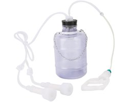 Melkmachine Geiten Koeien - Schaapmachine Melkapparaat - Dieren Melken - Zachte Zuigkracht - 3 Liter - Transparant