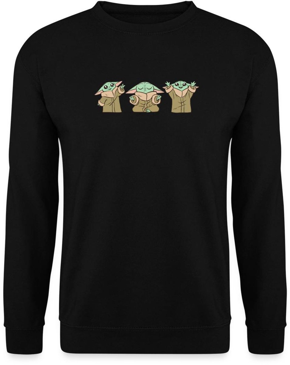 Star Wars Mandalorian Baby Yoda Sweater Heren