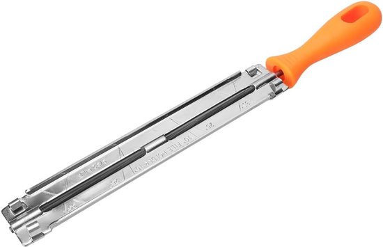 Kettingzaagslijper - Zaagbladenslijper Vijl - Kettingzagen Onderhouden - Ergonomische Kunststof Handgreep - 30 x 3 x 3 cm - Zwart — afbeelding 5