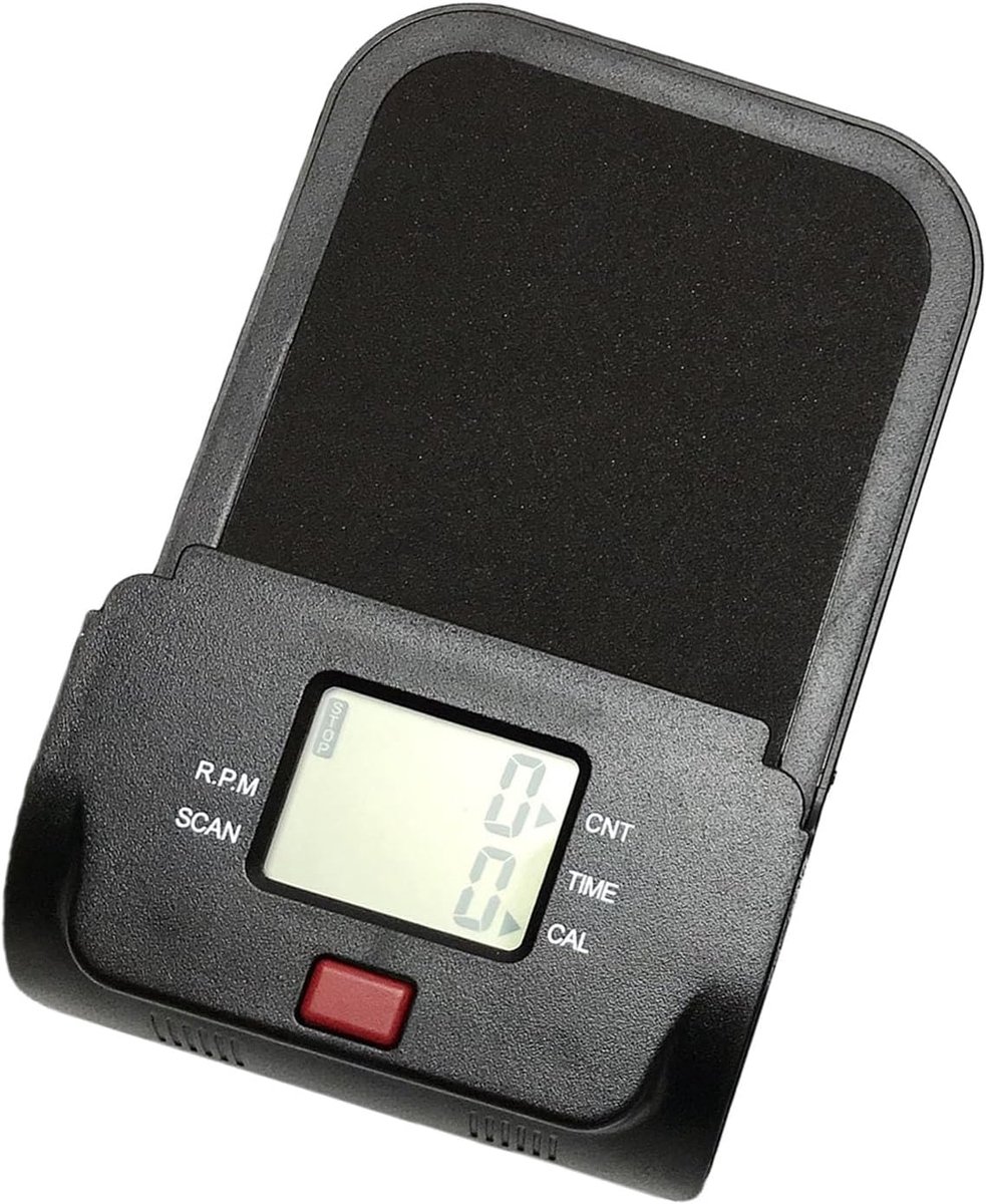 Roeimachine Teller - Monitor Snelheidsmeter - Fitness Meten - Nauwkeurige Trainingsdata - 140 x 88 mm - Zwart/Wit