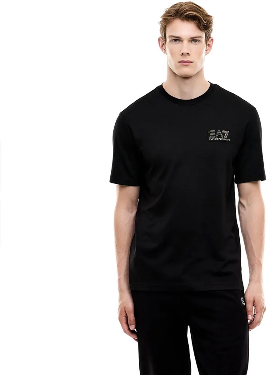Ea7 Emporio Armani 7m002238_af13739 T-shirt Met Korte Mouwen Zwart L Man