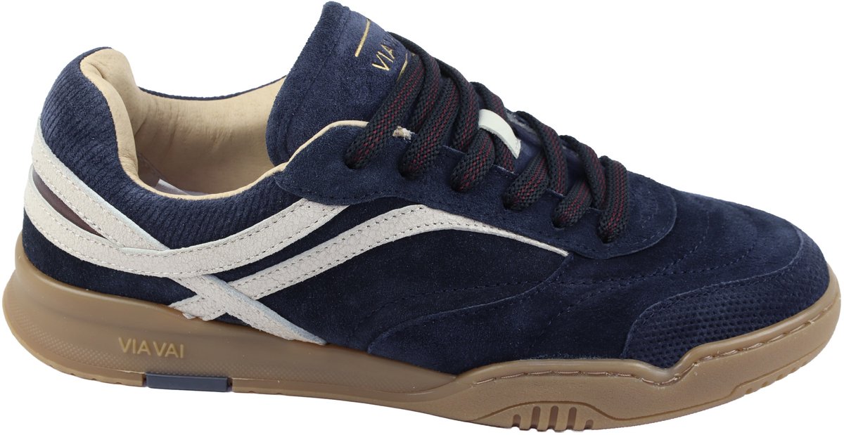 Via Vai - Kris Dante 62480 - Sneakers - blauw nubuck/suede - 39