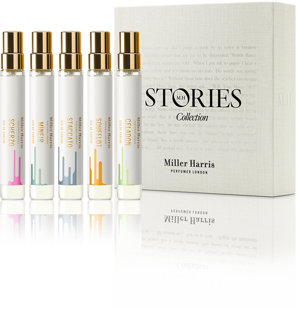 Miller Harris Stories Collection Discovery Kit 5 x 7.5 ml